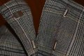 Панталон сив - каре с колан ниска талия, снимка 4