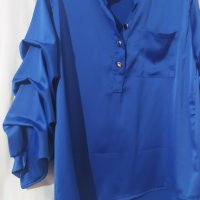 Сатенена блуза , снимка 7 - Ризи - 44270088