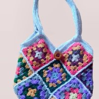 Дамски плетени чанти, ръчно изработени, модерна визия, снимка 1 - Чанти - 34899131