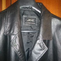 Mанто/палто/ от естествена кожа марка JCC The leather company XL, снимка 1 - Палта - 41490910