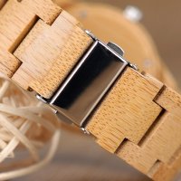 Оригинален, ръчно изработен дървен часовник, Модел D28, снимка 3 - Други - 26818363