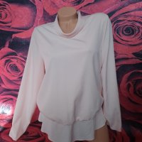 Бебешко розова официална блуза ХЛ , снимка 1 - Блузи с дълъг ръкав и пуловери - 41400671