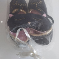 Комплект пантофки и маска за сън, снимка 5 - Пантофи - 36125488