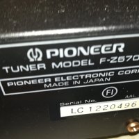 PIONEER F-Z570L STEREO TUNER-MADE IN JAPAN LNV1107231356, снимка 14 - Ресийвъри, усилватели, смесителни пултове - 41517606