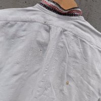 Старинна Мъжка кенарена риза за носия #5, снимка 7 - Антикварни и старинни предмети - 41855473