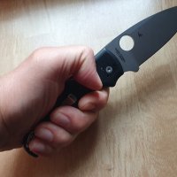 Сгъваем нож Spyderco Shaman, снимка 4 - Ножове - 42041550