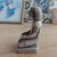 каменна статуетка на жена от Египет, снимка 2 - Статуетки - 40287032