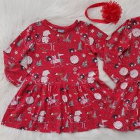 Коледна рокля Next 3-4 години, снимка 10 - Детски рокли и поли - 42220297