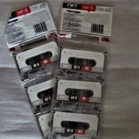 Шест неупотребявани Японски аудио касети, снимка 1 - Аудио касети - 41757131