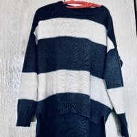 Плетен пуловер Massimo Dutti, снимка 1 - Блузи с дълъг ръкав и пуловери - 39566112