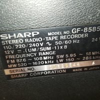 SHARP GF-8585 APLD-MADE IN JAPAN 2005231917, снимка 6 - Радиокасетофони, транзистори - 40769817