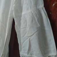 Дамска блуза с дантела, размер 12, снимка 4 - Ризи - 41241540