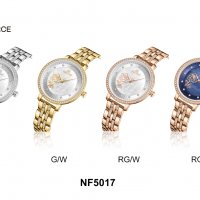 Дамски часовник NAVIFORCE Gold/Silver 5017 GW. , снимка 15 - Дамски - 34725290