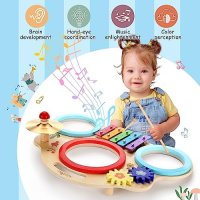 Нов Детски комплект Монтесори музикални инструменти деца Подарък, снимка 3 - Музикални играчки - 41862744