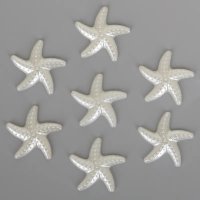Акрилни фигурки за декорация морска звезда - 10 бр/к-кт , снимка 1 - Други - 41227951