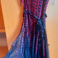 Дълга рокля за повод, размер С, снимка 2 - Рокли - 41817410