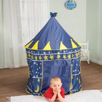 Детска палатка замък/розова и синя, снимка 6 - Други - 34256504