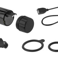 Предна LED светлина за велосипед фар PEN MINI 150LM USB, черна, снимка 2 - Аксесоари за велосипеди - 40832336