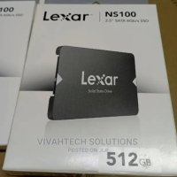 LEXAR NS100 SSD 512GB, 2.5”, SATA (6Gbs), up to - R 550MBs / W 450 MBs - 36 месеца гаранция, снимка 4 - Твърди дискове - 41004721