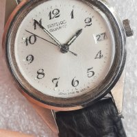 Seiko дамски часовник/японски/винтидж/кварцов механизъм/оригинален/ретро/сейко, снимка 3 - Дамски - 44496822
