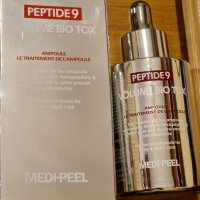 Нов, подмладяващ ампулен серум с пептиди Medi-Peel Peptide 9 Volume Bio Tox Ampoule, 100мл, корейска, снимка 3 - Козметика за лице - 40340072