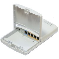 Кабелен Рутер Mikrotik PowerBox RB750P-PBr2 Външен рутер с пет Ethernet порта, снимка 3 - Рутери - 38666526