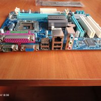 Дънна платка Gigabyte GA-G41MT-S2PT DDR3 Intel със задна планка, снимка 4 - Дънни платки - 41758978