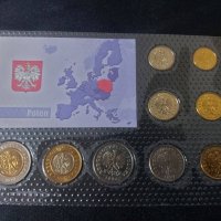 Комплектен сет - Полша , 9 монети 1991-2002, снимка 2 - Нумизматика и бонистика - 42485361