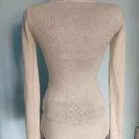 Пуловер с щедра поло яка "Kenvelo"® / малък размер, снимка 4 - Блузи с дълъг ръкав и пуловери - 34117404