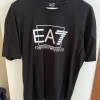 Мъжка тениска EA7 Emporio Armani XL, снимка 1 - Тениски - 44569819