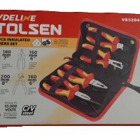 Комплект изолирани клещи Tolsen VDE, 1000V, 4 бр., снимка 4 - Клещи - 41415107