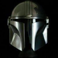 Шлем от Star Wars The Mandalorian междузвездни войни - adult size (възрастни) bounty hunter helmet, снимка 3 - Колекции - 40664704