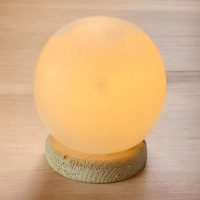 Лампа от естествена сол във формата на сфера, 1 кг, снимка 1 - Други - 44513785