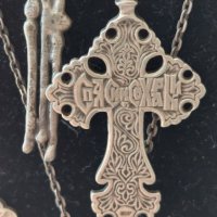 ЛОТ Сребърни кръстове-сребро 925, снимка 11 - Колиета, медальони, синджири - 40955266