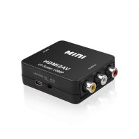 Адаптер HDMI към AV 3RCA 3 чинча или обратно FULL HD чинчове конвертор, снимка 3 - Плейъри, домашно кино, прожектори - 41798038