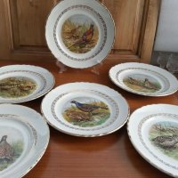 Френски порцелан чинии плитки , снимка 1 - Антикварни и старинни предмети - 33961896