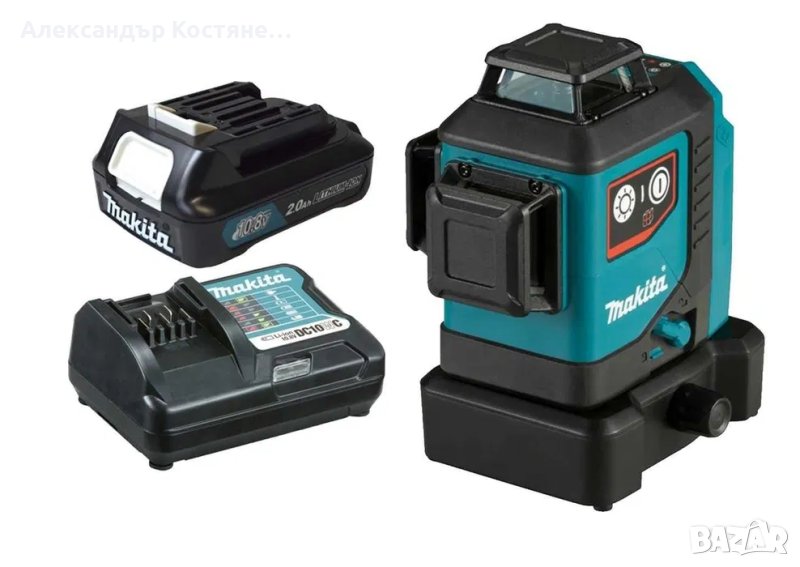 Лазер Makita SK700D + куфар + зарядно + 2хбатерии, снимка 1