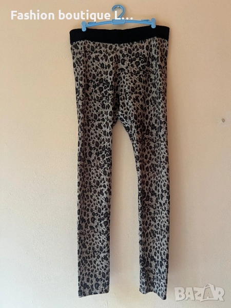 Тигров клин с черен ластик в талията М размер 🐅, снимка 1