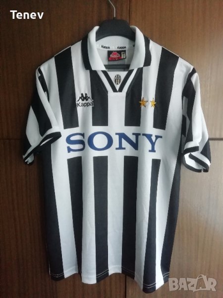 Juventus 1996 1997 Kappa оригинална тениска фланелка екип Ювентус ретро Vintage размер М, снимка 1