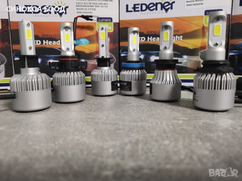 LED крушки за фарове  DC9-32V 36W 8000LM 6500K , снимка 1