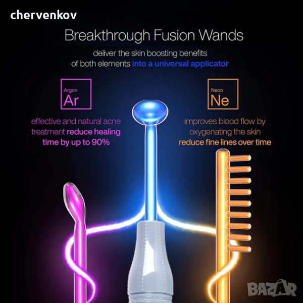 дарсонвал синя светлина ново поколение Ar Ne Darsonval, снимка 1