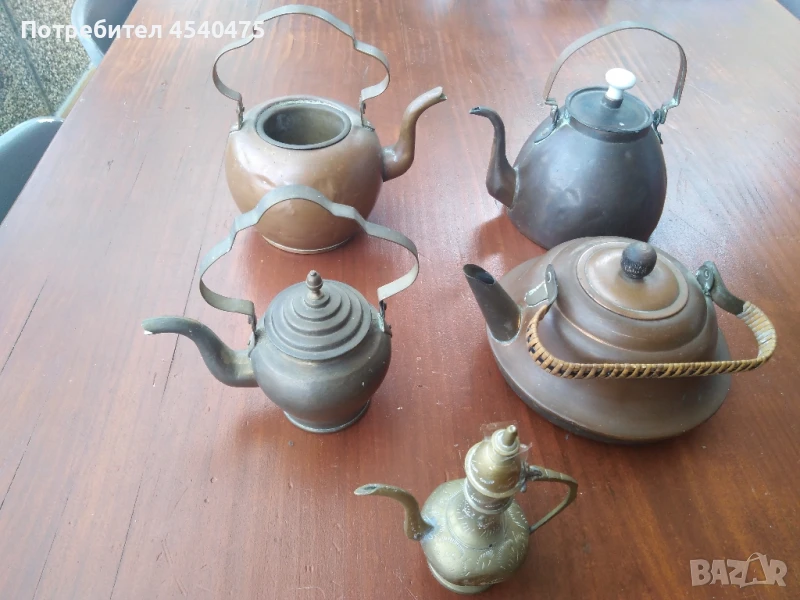 медни и месингови чайници, снимка 1