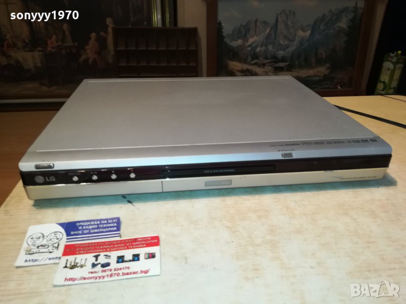 LG HDD/DVD RH7000 RECORDER-SWISS 3110211718, снимка 1