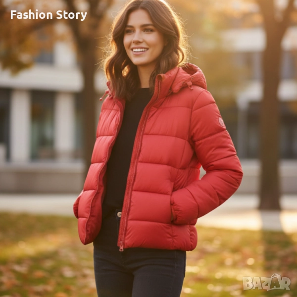 Топло капитонирано яке – BENETHON, снимка 1