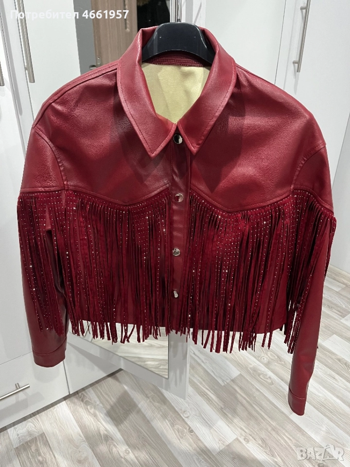 Дамско кожено яке , снимка 1