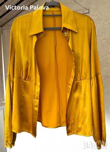 Луксозна копринена риза ROSNER, снимка 1