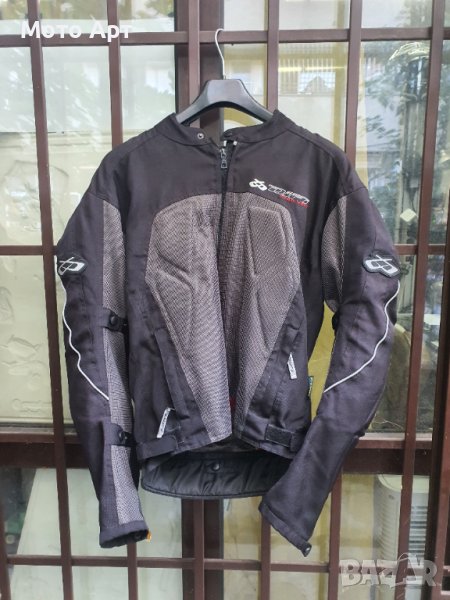 Мъжко Лятно Перфорирано Мото Яке Размер L Difi Free Vent Мотор Екипоровка, снимка 1