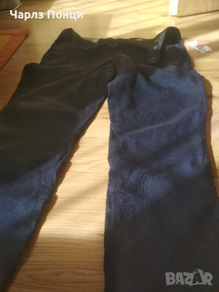 Мъжки ленен панталон HM, снимка 1