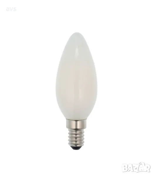 LED крушка 4W C35 4000K филамент VITO E14, снимка 1