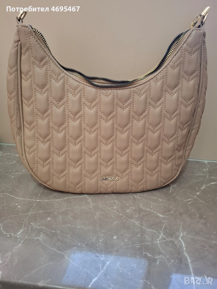 ​👜 Продавам стилна дамска чанта тип "Hobo" - Mexx, снимка 1